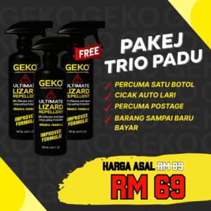 Geko Pakej Trio Padu